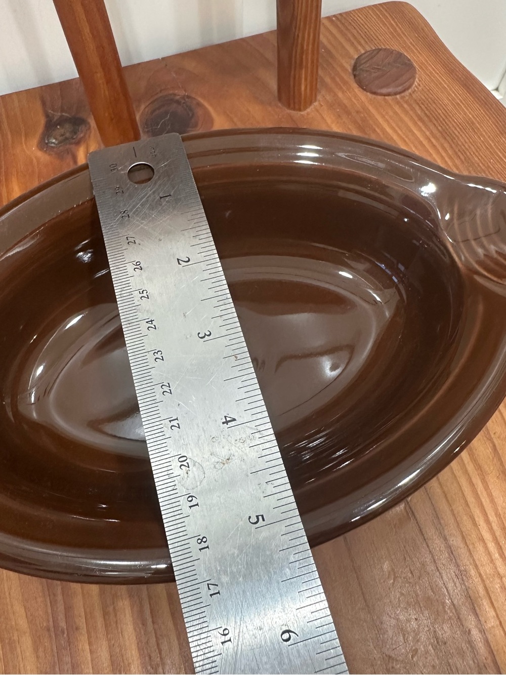 Set of 2 Fiesta Chocolate Brown CASSEROLE DISH Homer Laughlin Vintage Fiestaware - Picture 7 of 8